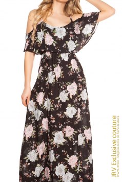 Rochie de zi Rikke Black - Magazin online haine de dama Fashion