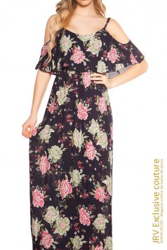 Rochie de zi Rikke Dark Blue - Magazin online haine de dama Fashion