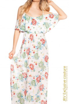 Rochie de zi Rikke White - Magazin online haine de dama Fashion