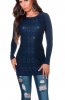 DE VARA - Pulover Ryta Blue