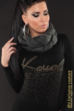 Esarfa Norah Antracite - Magazin online haine de dama Fashion