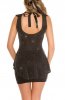BLUZE - Top Salma Black-Silver