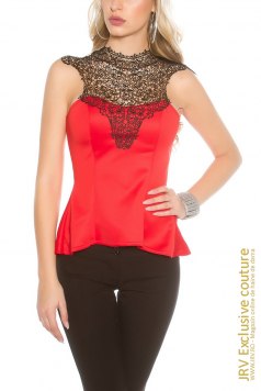 Top Jazmin Red - Magazin online haine de dama Fashion