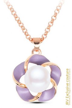 Colier Charly Purple - Magazin online haine de dama Fashion