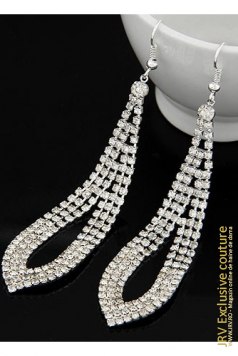 Cercei Celeste Silver - Magazin online haine de dama Fashion