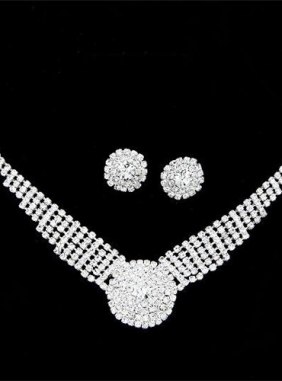 Set Tanishia Silver din Colectia de seturi JRV.ro