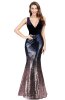 ROCHII DE SEARA - Rochie de ocazie Evelyn Navy-Lila