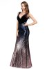 ROCHII DE SEARA - Rochie de ocazie Evelyn Navy-Lila