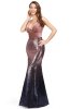 ROCHII DE SEARA - Rochie de ocazie Evelyn Pink-Navi