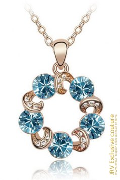 Colier Forever Romantic Blue - Magazin online haine de dama Fashion