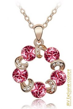 Colier Forever Romantic Pink - Magazin online haine de dama Fashion