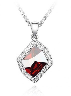 Colier Orianna Red din Colectia de coliere JRV.ro