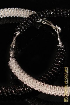 Cercei Senuri Black-Silver - Magazin online haine de dama Fashion