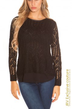 Pulover Quinn Black - Magazin online haine de dama Fashion