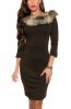 SCOASE DIN STOC - Rochie de zi Savya Brown