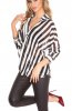 BLUZE - Bluza Wilda Black-White