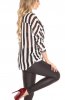 BLUZE - Bluza Wilda Black-White