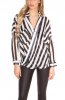 BLUZE - Bluza Wilda Black-White