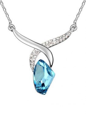 Colier Cora Blue din Colectia de coliere JRV.ro