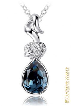 Colier Akyna Ink Blue - Magazin online haine de dama Fashion