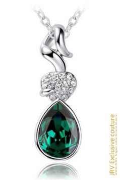 Colier Akyna Ink Green - Magazin online haine de dama Fashion