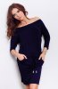 ROCHII OFFICE / DE ZI - Rochie casual Miruna Dark Blue