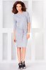 ROCHII OFFICE / DE ZI - Rochie casual Miruna Light Grey