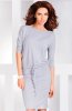 ROCHII OFFICE / DE ZI - Rochie casual Miruna Light Grey