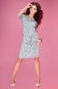 ROCHII OFFICE / DE ZI - Rochie casual Paper Light Grey