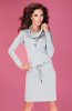 ROCHII OFFICE / DE ZI - Rochie casual Bandy Light Grey