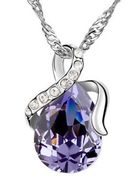 Colier Thea Purple din Colectia de coliere JRV.ro