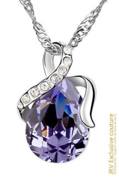 Colier Thea Purple - Magazin online haine de dama Fashion