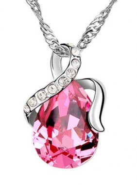 Colier Thea Pink din Colectia de coliere JRV.ro