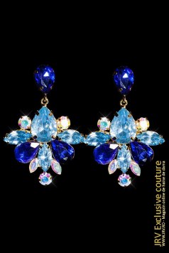 Cercei Evya Blue - Magazin online haine de dama Fashion