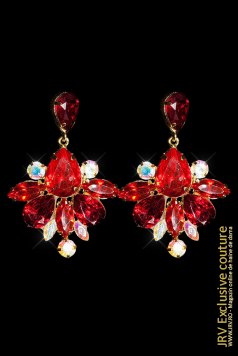 Cercei Evya Red - Magazin online haine de dama Fashion