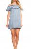ROCHII OFFICE / DE ZI - Rochie de zi Denim Light Blue