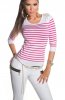 DE VARA - Pulover Deana Fuchsia