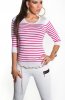 DE VARA - Pulover Deana Fuchsia