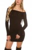 ROCHII TRICOT - Rochie tricot Kierra Black