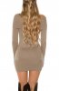 ROCHII TRICOT - Rochie tricot Kierra Cappuccino