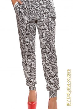 Pantaloni Dora White - Magazin online haine de dama Fashion