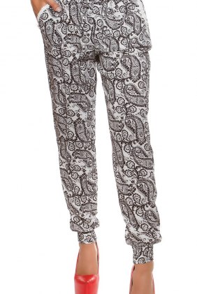 Pantaloni Dora White din Colectia de SCOASE DIN STOC