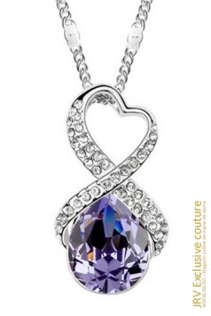 Colier Galy Purple - Magazin online haine de dama Fashion