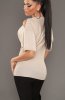 DE VARA - Pulover Rhonda Beige