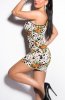SCOASE DIN STOC - Rochie de club Summy Beige