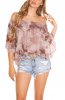 BLUZE - Top Vivian Brown