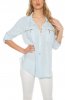 BLUZE - Camasa Cloe Baby Blue