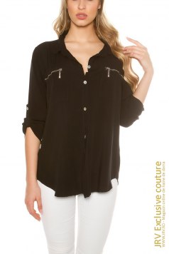 Camasa Cloe Black - Magazin online haine de dama Fashion