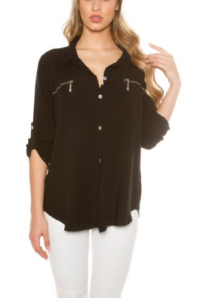 Camasa Cloe Black din Colectia de BLUZE