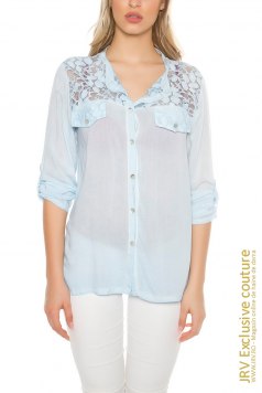 Camasa Noa Baby Blue - Magazin online haine de dama Fashion